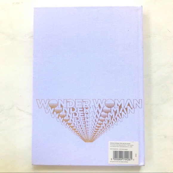 DC Comics Wonder Woman Notebook Cloth Cover NWT - Picture 4 of 10